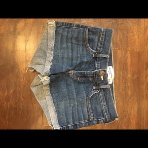 Kids denim shorts